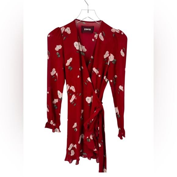 Reformation Whitby Floral Mini Dress B282 - Picture 3 of 5